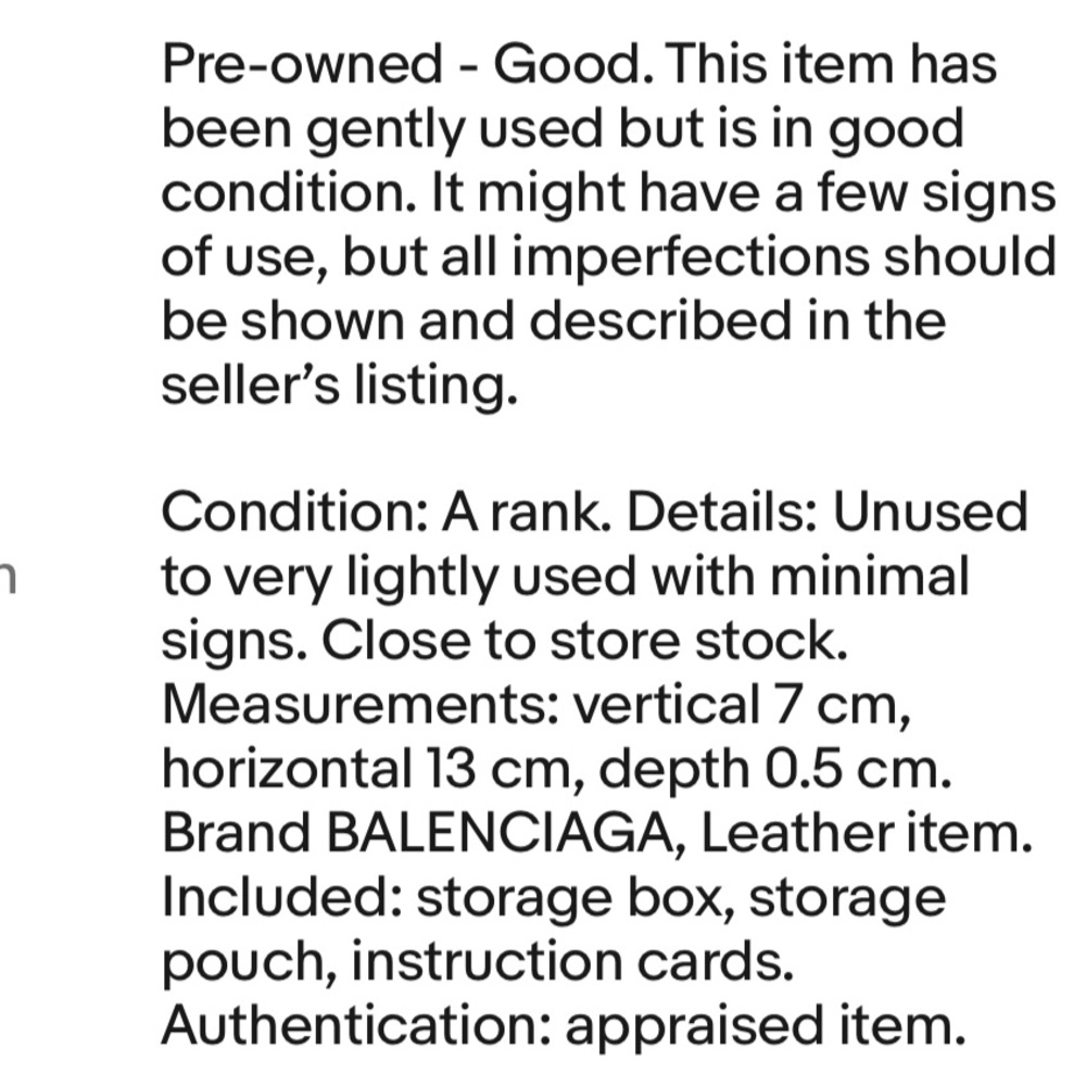 Balenciaga Black Leather Pouch with Silver Accents - Picture 11 of 13